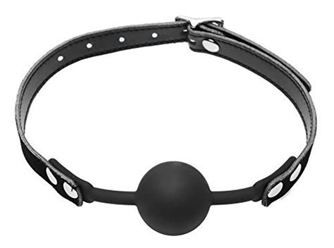 ball gag set|Ball Gag Silicone Black by HappyNHealthy .